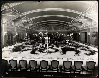 Tafel für ein Bankett im Ritz-Carlton Hotel, 1913