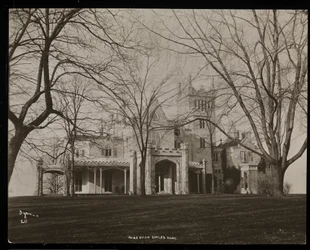 Das Helen Gould Anwesen (ehemalige Jay Gould Residenz) in Tarrytown, New York, 1893-94