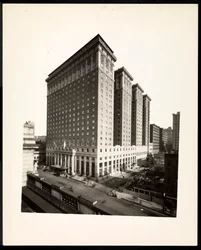 Das Hotel Pennsylvania, 7th Avenue und 32nd Street, New York, 1919