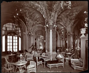 Der Teesalon im Hotel Prince George, 1907