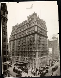 Blick auf das Hotel Knickerbocker, Broadway und 42nd Street, New York, 1912