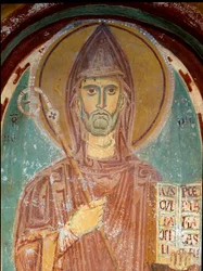 Darstellung des Heiligen Benedikt von Nursia (Detail)