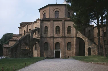 Außenansicht der Basilika, 547 n. Chr.