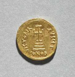 Solidus mit Heraklius und seinem Sohn Heraklius Konstantin