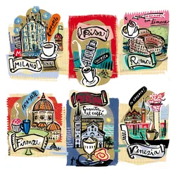 KAFFEE IN ITALIENISCHEN STÄDTEN