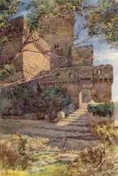 Das Schloss von Sermoneta