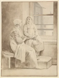 Mutter und Tochter. Eckersbergs Gastgeberin in Paris