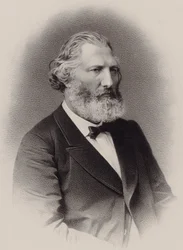 Porträt des Komponisten Auguste François Morel