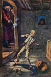Illustration für Oliver Twist von Charles Dickens