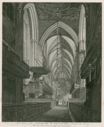 Westansicht des Chors der St. Saviour