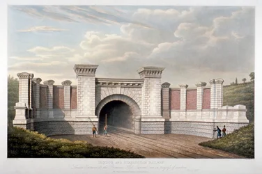 Primrose Hill Tunnel der London und Birmingham Railway, 1837