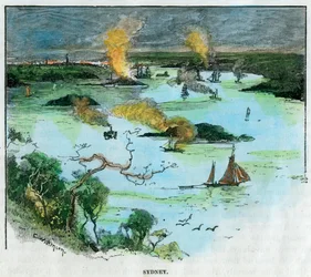 Sydney, New South Wales, Australien, ca. 1885