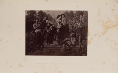 Szene aus Wie es euch gefällt, von D. Maclise, R.A.