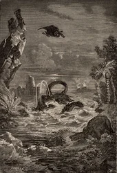 Erde zur Zeit der Dinosaurier