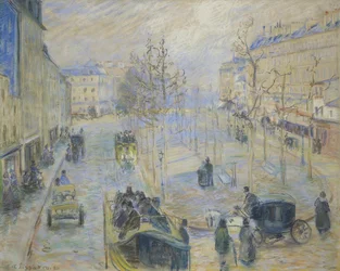 Boulevard Rochechouart, 1880