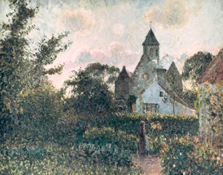 Kirche von Knocke, 1894