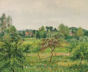 Juni, Regenwetter, Eragny; Juin, temps pluvieux, Eragny, 1898