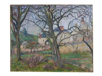 Der Garten von Maubuisson, Blick Richtung Küste Saint-Denis, Pontoise, 1876