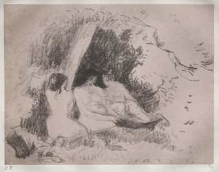 Nackte Frauen, ca. 1896