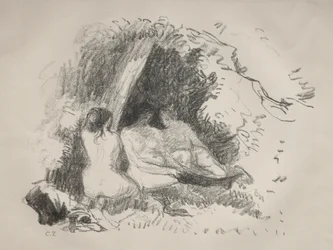 Nackte Frauen, ca. 1896