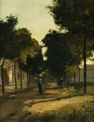Straße; La Route, ca. 1870
