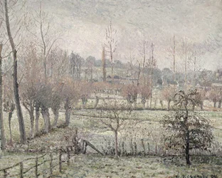 Schneeeffekt in Eragny, 1894