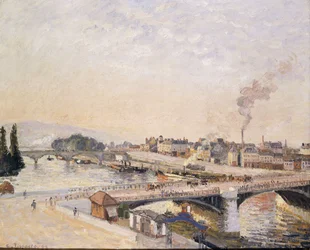 Sonnenaufgang über Rouen; Lever du Soleil à Rouen, 1898