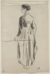 Die Kuhhirtin, Eragny, 1886