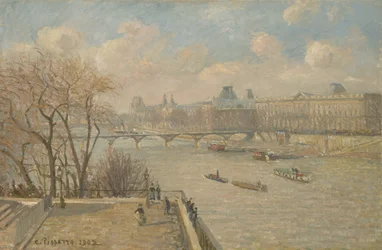 Der Louvre von der Pont Neuf, 1902