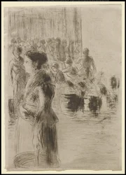 Das Dienstmädchen beim Einkaufen, 1888