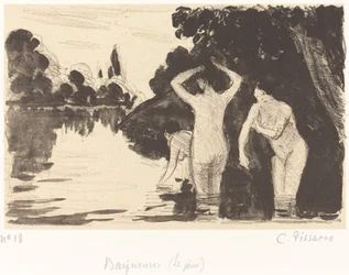 Baigneuses, ca. 1895