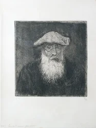 Camille Pissarro, von ihm selbst, ca. 1890