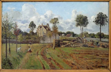 Landschaft. Ansicht von Louveciennes