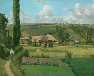 Landschaft bei Les Pâtis, Pontoise, 1868