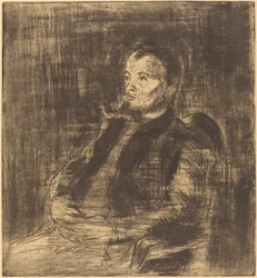 Porträt von Paul Signac, ca. 1890