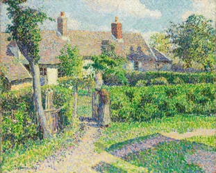 Bauernhäuser, Éragny, 1887