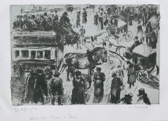 Place du Havre, in Paris, ca. 1897