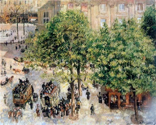 Place du Théâtre-Français, Frühling, 1898