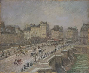 Pont Neuf, Schneeeffekt, 2. Serie, 1902