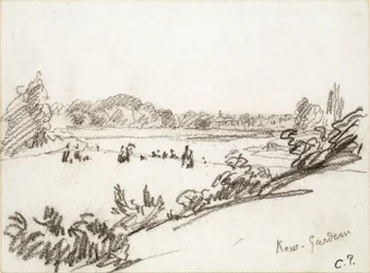 Studie der Kew Gardens, ca. 1890er