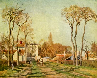 Der Eingang zu einem Dorf