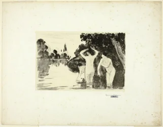 Frauen baden: Tag