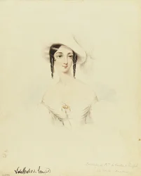 Porträt der Tänzerin Lola Montez 1821-1861, 1846