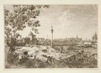 Imaginäre Ansicht von Padua, aus der Serie Vedute (Ansichten)