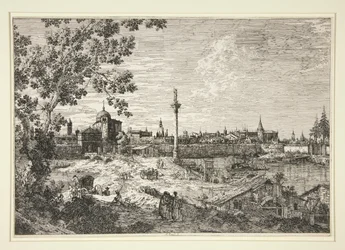 Imaginäre Ansicht von Padua, aus der Serie Vedute (Ansichten)