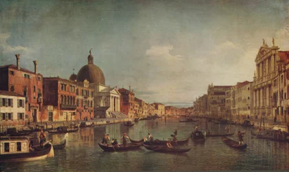 Ein Blick auf den Canal Grande Venedig, ca. 1740, ca. 1915