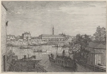 Am Hafen von Dolo, ca. 1735-1746