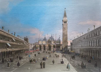 Markusplatz mit der Basilika, Venedig