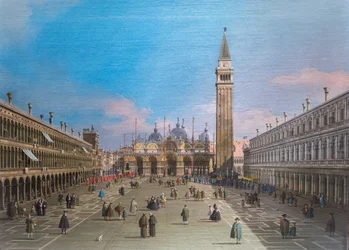 Markusplatz mit der Basilika, Venedig