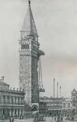 Reparatur des Campanile, 1746-1756